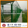 3m de altura recubierto de PVC Green Color Airport Fence (China Manufacturer)